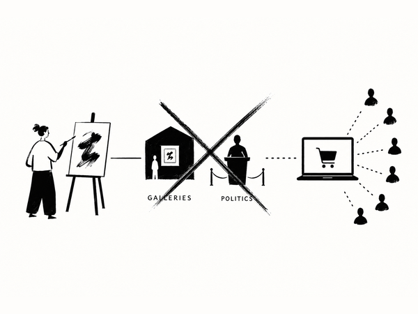Cutting Out The Middlemen In The Art Market harlan blog post_harlan original